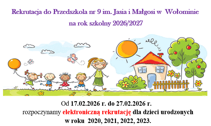 Zdjęcie: Rekrutacja do Przedszkola na rok szkolny 2026/2027