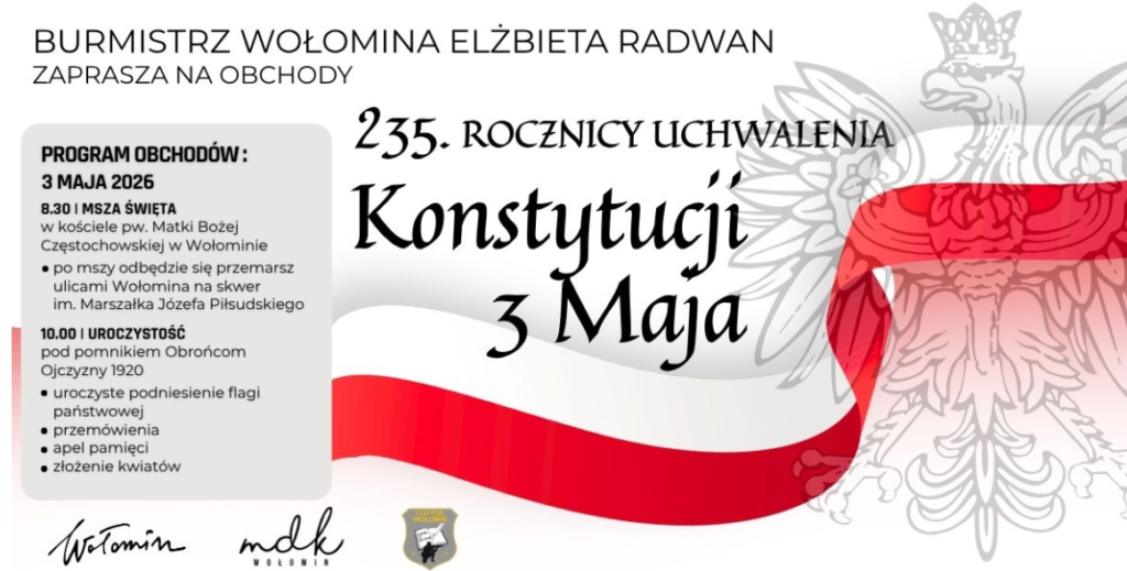 Zdjęcie: Obchody 235 Rocznicy uchwalenia Konstytucji 3 Maja